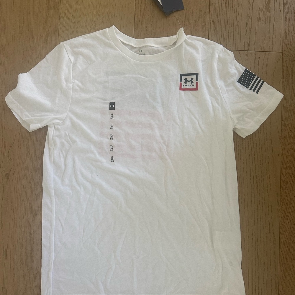 Under Armor Kids freedom flag t-shirt